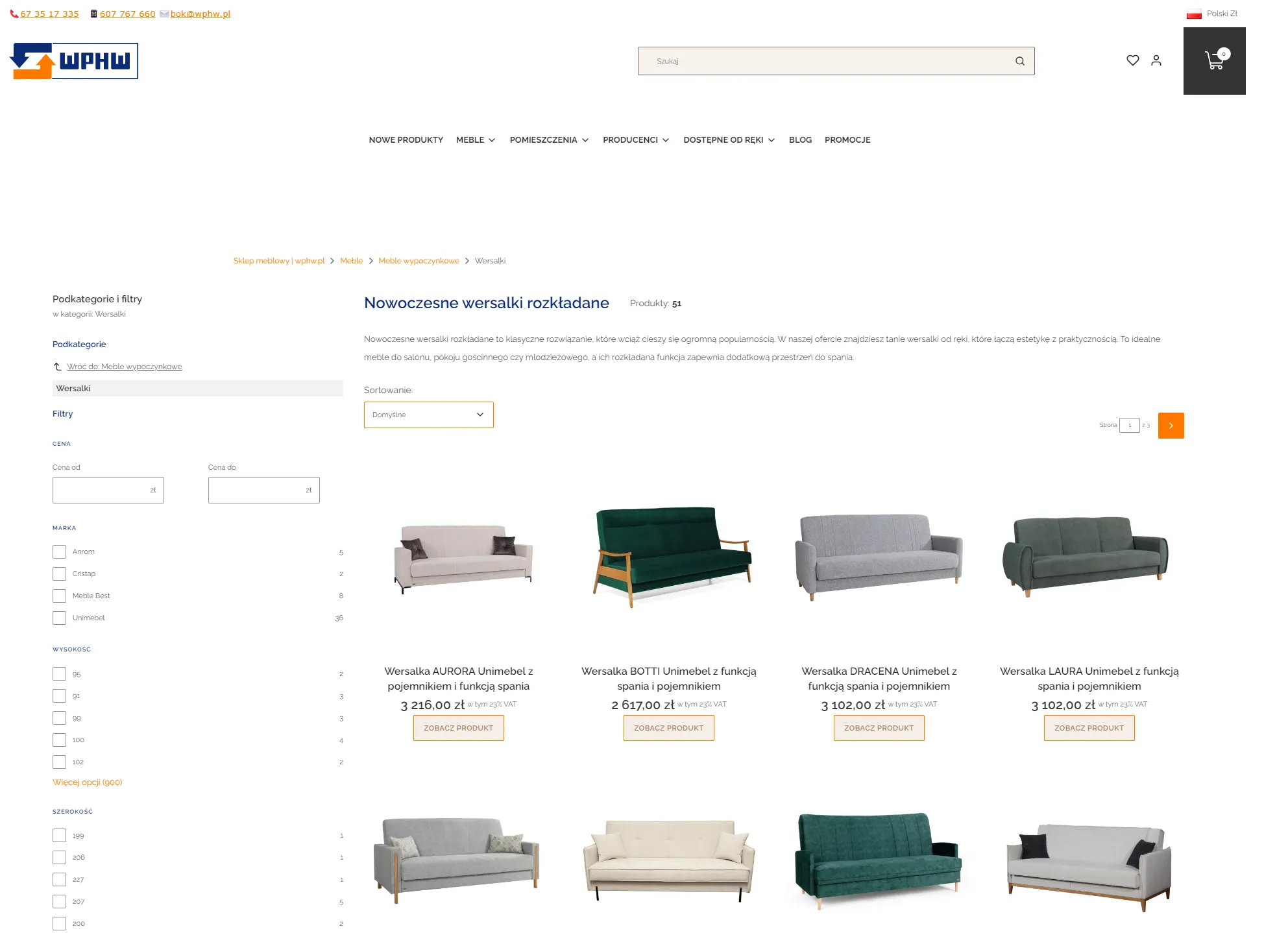 Nowoczesne wersalki rozkładane czy sofa z funkcją spania - co lepiej sprawdzi się w salonie?