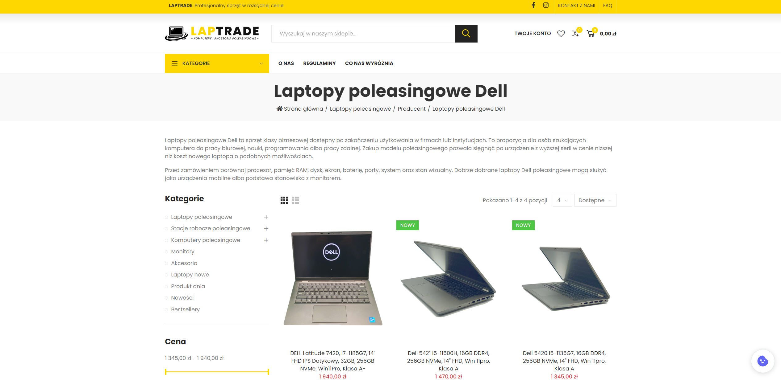 Ile kosztują laptopy poleasingowe Dell i od czego naprawdę zależy ich cena?